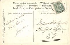 VINTAGE POSTCARD Fantasy My Best Wishes