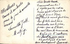 VINTAGE POSTCARD Fantasy Gluck und Segen Child