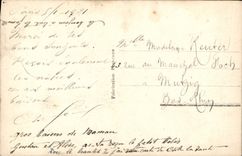 VINTAGE POSTCARD Fantasy Happy New Year Child Flowers