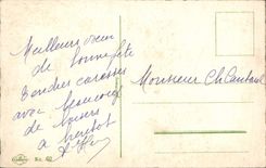 CPA Fantaisie Bonne Fete Fleurs