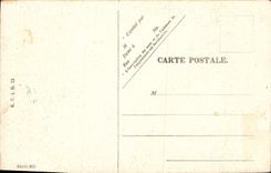 VINTAGE POSTCARD Fantaisie Good Child celebrates Fleurs