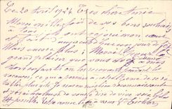 CPA Fantaisie Fleurs Paques