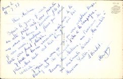 CPA Fantaisie Fleurs Oiseau