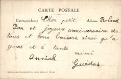 CPA Fantaisie Enfant Chat Fille