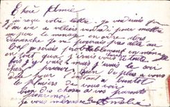 VINTAGE POSTCARD Fantaisie Woman Boat Fishes Poisson