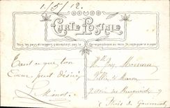 CPA Fantaisie Fleurs Muguet