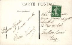 VINTAGE POSTCARD Fantaisie Woman Telephones