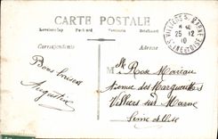 VINTAGE POSTCARD Fantasy Woman Headstock Horse