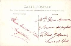 CPA Fantaisie Femme Timbre Semeuse