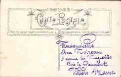 VINTAGE POSTCARD Fantaisie Woman Fishes Poisson