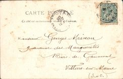 CPA Fantaisie Arbre Pin