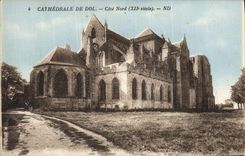 CPA Cathedrale De Dol Cote Nord 