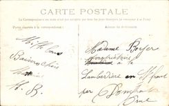 VINTAGE POSTCARD Caen Holy Lyce And Abside Etienne