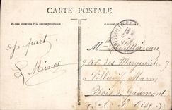 VINTAGE POSTCARD Fantaisie Child Baby I am Arrive