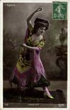 VINTAGE POSTCARD Fantaisie Woman Operated Lenclut