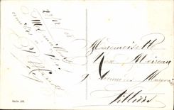 VINTAGE POSTCARD Fantasy Christmas Trees