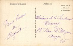 Abadía de la POSTAL de la VENDIMIA Saint de la tumba de Denis de louis de Orleans y de la tarjeta del día de San Valentín de Milano