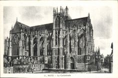 CPA Metz La Cathedrale