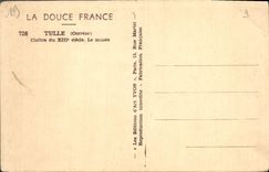 VINTAGE POSTCARD Tulle Cloister of the 13th museum