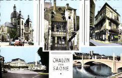 MODERN CARD Trawl-net On the Saone