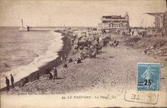 CPA Le Treport La Plage