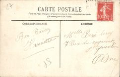 VINTAGE POSTCARD Epinay the Castle Of the General Julien