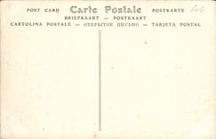 VINTAGE POSTCARD Nantes the Theater And the Street Crebillon