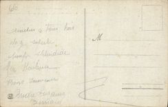 VINTAGE POSTCARD Biarritz Monument sets up with the memory of Edouard VII