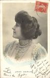 VINTAGE POSTCARD Fantasy Woman Jane Derval