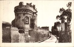 CPA Caen La Tour Des Gens D'Armes