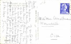 MODERN CARD Talmont View De I' Eglise