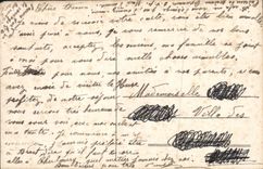 VINTAGE POSTCARD Fantasy Child Friendship