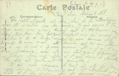 Estribillo santo de Toulouse Cathedarle Etienne de la POSTAL de la VENDIMIA