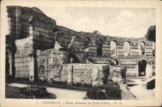 CPA Bordeaux Ruines Romaines du Palais Gallien 