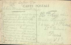 VINTAGE POSTCARD Versailles Basin of Latone Vase to the masks