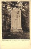 VINTAGE POSTCARD Mouchamps the Stele with the Tomb of MR. G Clemenceau