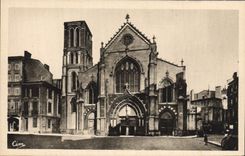 CPA Bordeaux L'Eglise Saint Pierre 