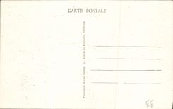 VINTAGE POSTCARD Bordeaux Church Saint Michel Sainte Ursule and eleven thousand virgins