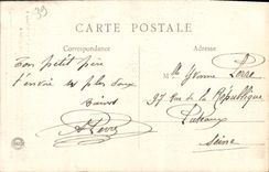 VINTAGE POSTCARD Surroundings of Lons the Jurassic Salt maker les Bains Cascade of the Niagara