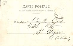 VINTAGE POSTCARD Vienna the Public garden the Roman way