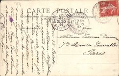 VINTAGE POSTCARD Castle of Valmer Chancay