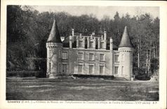 VINTAGE POSTCARD Limeray Castle of Monce on the site of the old abbey about Citeaux