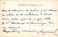 Catedral co de Auch de la POSTAL de la VENDIMIA. Prefecto Woodworks del estribillo