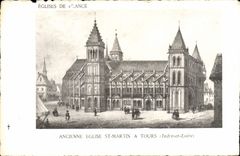 CPA Ancienne Eglise St Martin A Tours 