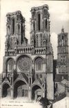 VINTAGE POSTCARD Laon Cathedarle