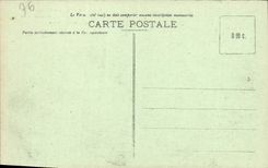 VINTAGE POSTCARD Bonsecours Monument of Jeanne D' Arc Frontage on the plate