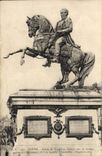 VINTAGE POSTCARD Rouen Satue of Napoleon 1st melted with bronze coming from the guns taken with the battle of Austerlitz