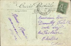 VINTAGE POSTCARD Montereau Panorama on Surville