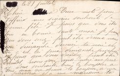 VINTAGE POSTCARD Fantasy Affectionate Woman Souvenir