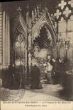 VINTAGE POSTCARD Church St Etienne of the Mount the Tomb of co. Genevieve Contact of the objects